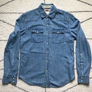 Levi’s denim western shirt